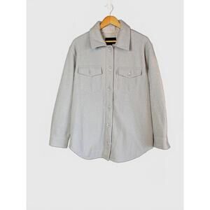 Hillary Radley Button Front Jacket / Shacket Large.